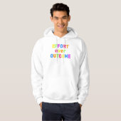 Effort over outcome motivation shirt (Voorkant volledig)