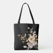 Effortless Elegance Floral Tote Bag (Achterkant)