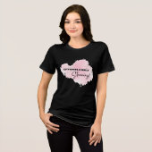 EFFORTLESSLY STUNNING Dames overhemd Tri-Blend Shirt (Voorkant volledig)