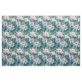 EFFUSIEVE FLORAL Bold Colorful Boho Waterverf Stof (Yard (91,4 cm))
