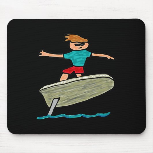Efoil surfen  muismat (Voorkant)
