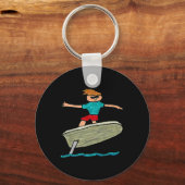 Efoil surfen sleutelhanger (Voorkant)