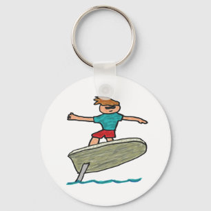 Efoil surfen sleutelhanger