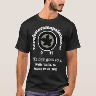 EFORP 11 Donkere T-shirt Zwart Meeple