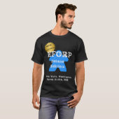 EFORP 2025 10e Jubileum Deluxe Edition Blauw T-shirt (Voorkant volledig)