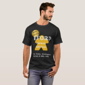 EFORP 2025 10e Jubileum Deluxe Edition Geel T-shirt (Voorkant volledig)