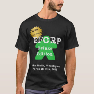 EFORP 2025 10e Jubileum Deluxe Edition Groen T-shirt