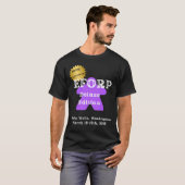 EFORP 2025 10e Jubileum Deluxe Edition Paarse T-shirt (Voorkant volledig)