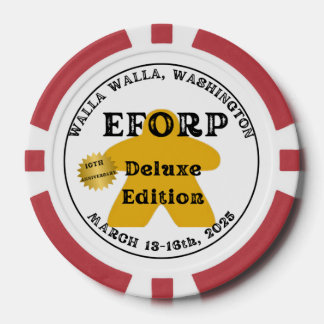 EFORP 2025 10e Jubileum Deluxe Edition Poker Chips