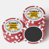EFORP 2025 10e Jubileum Deluxe Edition Poker Chips (Opstapeling)