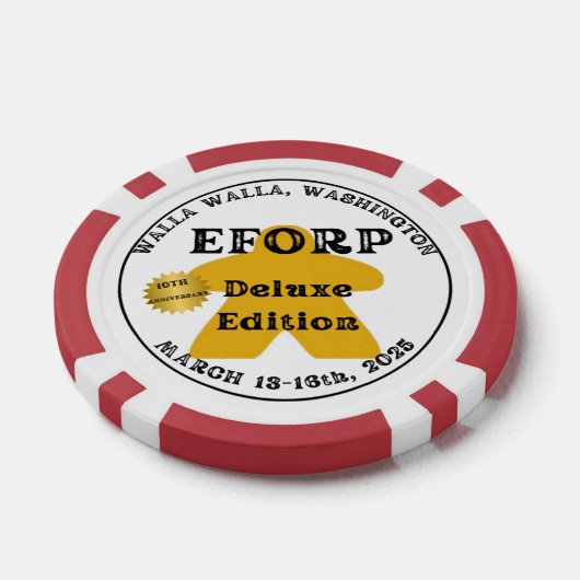 EFORP 2025 10e Jubileum Deluxe Edition Poker Chips (Enkel)
