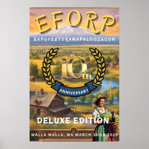EFORP 2025 10e Jubileum Deluxe Edition Poster