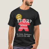 EFORP 2025 10e Jubileum Deluxe Edition Rood T-shirt (Voorkant)