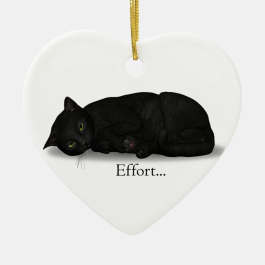 Efort Cat Keramisch Ornament (Voorkant)