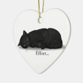 Efort Cat Keramisch Ornament (Links)