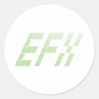 EFX-Sticker Ronde Sticker