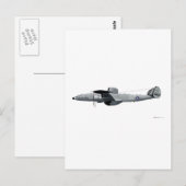 EG-121-vergrendelde waarschuwingsster "Triple Nick Briefkaart (Voorkant / Achterkant)