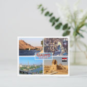 EG Cairo - Nile - Khan el Khalili - Briefkaart (Staand voorkant)