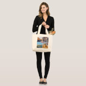 EG Cairo - Nile - Khan el Khalili - Grote Tote Bag (Voorkant (model))