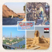 EG Cairo - Nile - Khan el Khalili - Kartonnen Onderzetters (Voorkant)