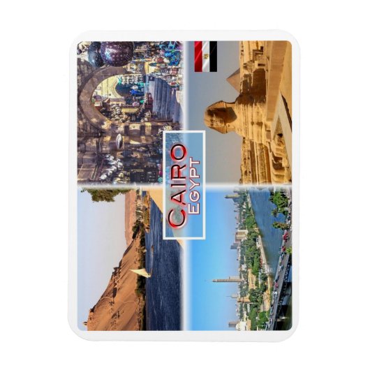 EG Cairo - Nile - Khan el Khalili - Magneet (Verticaal)