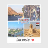 EG Cairo - Nile - Khan el Khalili - Sticker (Vel)
