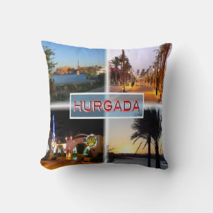EG Egypte - Hurghada bij nacht - Rood Zee - El Pis Kussen