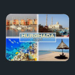 EG Egypte - Hurghada - rood zee - Magneet<br><div class="desc">Hier vind je het souvenir van je vakantie. Deze categorie bevat kogelvrije magneten van vele plaatsen in Afrika - Egypte - Hurghada. Verbaasd vrienden en familieleden met de unieke souvenirs van je geweldige reis! Probeer ons!</div>