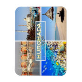 EG Egypte - Hurghada - rood zee - Magneet (Verticaal)