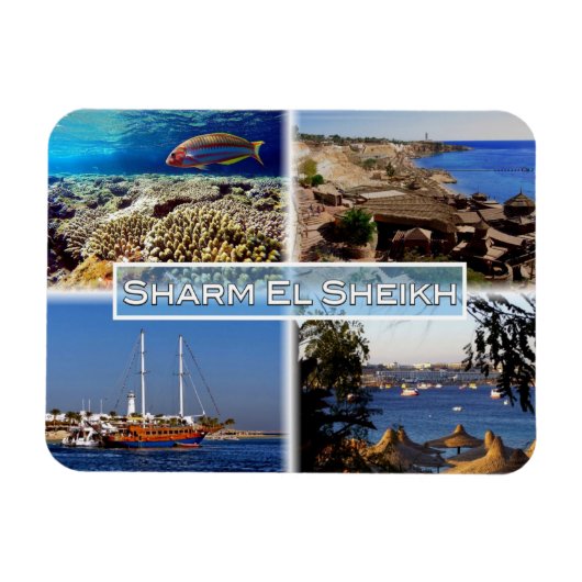 EG Egypte - Sharm El Sheikh - Rood Zee - Magneet (Horizontaal)