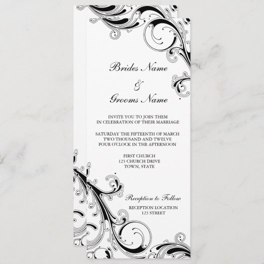 eg filagreement 3,5 x 9 BGuppercase Kaart (Voorkant / Achterkant)