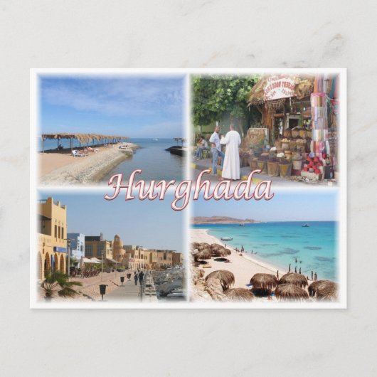 EG Hurghada - Rood Zee - Briefkaart (Voorkant)