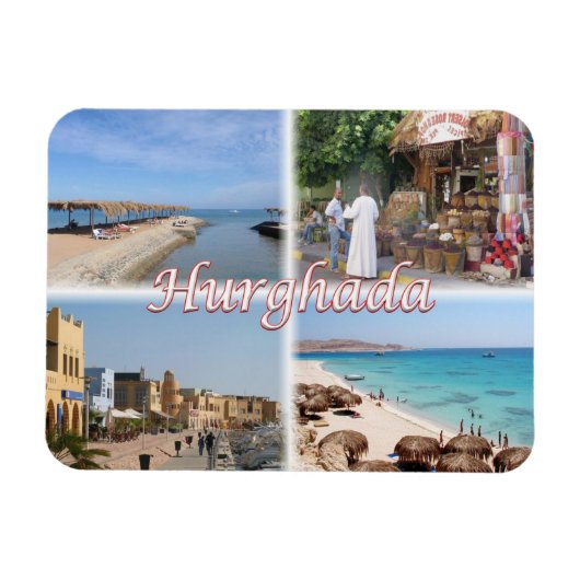 EG Hurghada - Rood Zee - Magneet (Horizontaal)