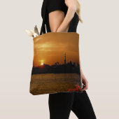 EG ^ Luxor - Nile Valley - panorama - 's nachts Tote Bag (Dichtbij)