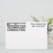 EG-technologieadvies Briefpapier (Staand voorkant)