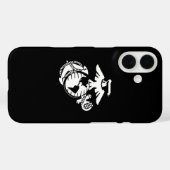 EGA met één kleur - wit Case-Mate iPhone Case (Achterkant (horizontaal))