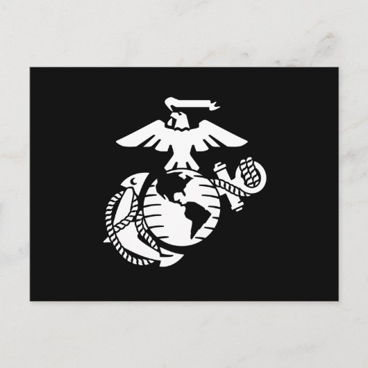 EGA met één kleur - wit Feestdagenkaart (Voorkant)