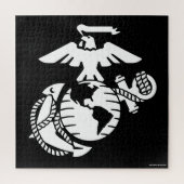 EGA met één kleur - wit Legpuzzel (Verticaal)