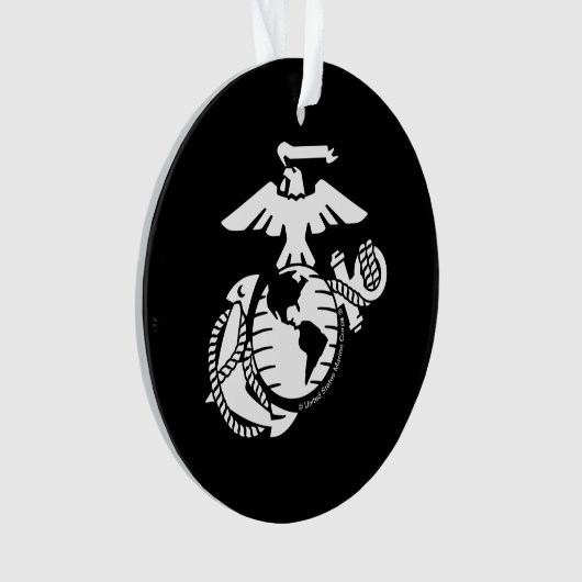 EGA met één kleur - wit Ornament (voorkant)