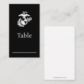 EGA met één kleur - wit Plaatskaartje (Voorkant / Achterkant)