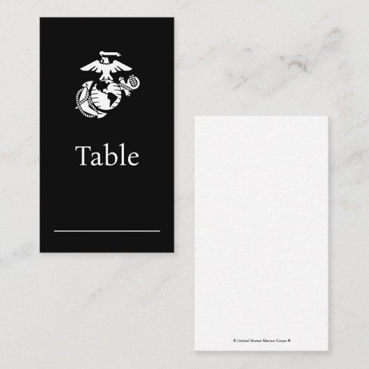 EGA met één kleur - wit Plaatskaartje (Voorkant / Achterkant)