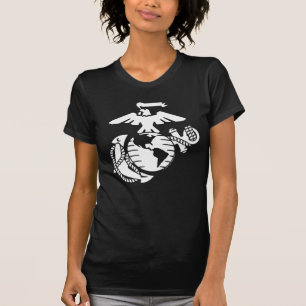 EGA met één kleur - wit T-shirt