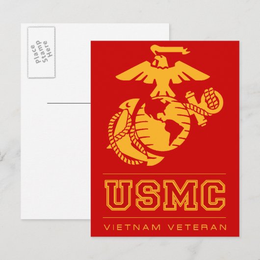 EGA Vietnam Veteran Briefkaart (Voorkant / Achterkant)