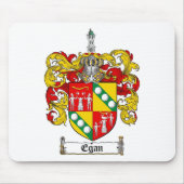 EGAN FAMILY CREST - EGAN COAT OF ARMS MUISMAT (Voorkant)