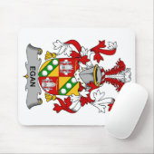 Egan Family Crest Muismat (Met muis)