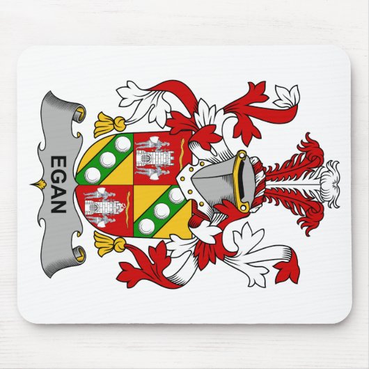 Egan Family Crest Muismat (Voorkant)