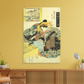 Egawa uit het Maruebiya House Canvas Afdruk (Insitu (Woonkamer))