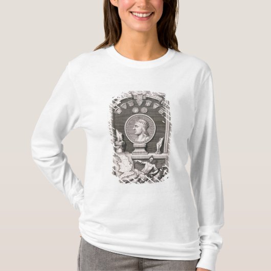 Egbert (d.839) King of the West Saxons, First Mona T-shirt (Voorkant)