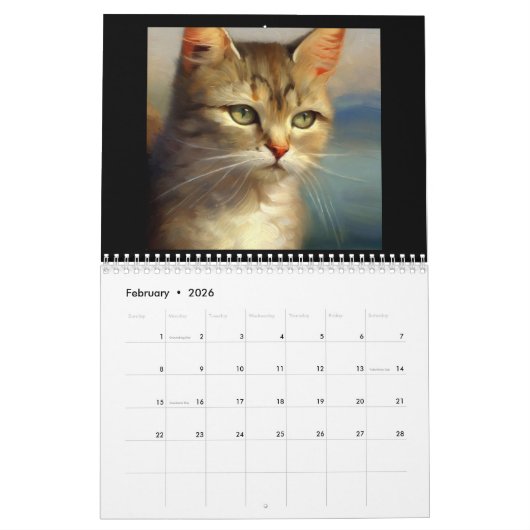 Egean Cats Kalender (Feb 2026)
