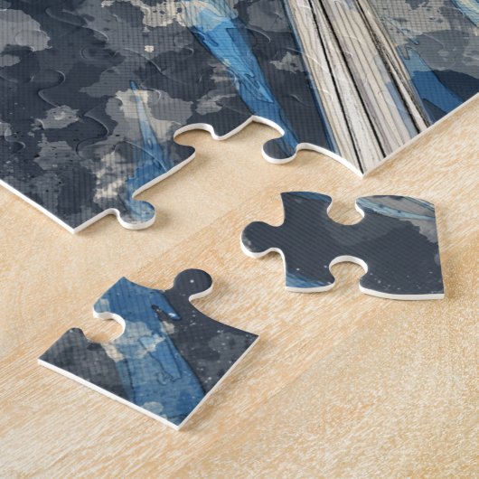 Egeïsche Zeilboot Schets Jigsaw Puzzel – Nautisch (Zijkant)